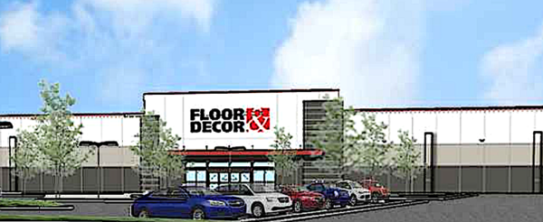 artist rendering of floor and decor flagship store in port chester
