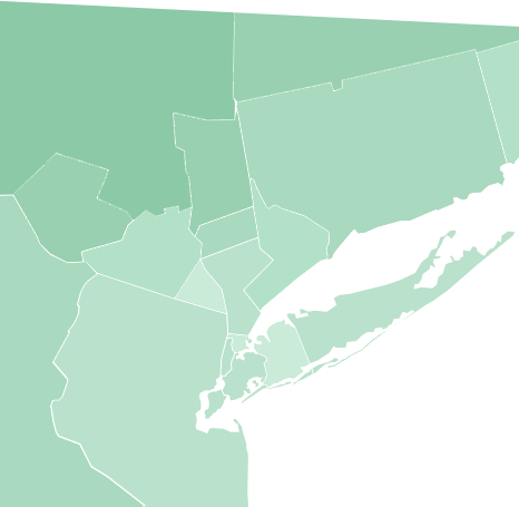 regional map of zarin and steinmetz practice area